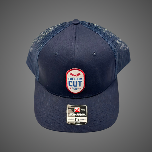 Freedom Cut Navy Hat